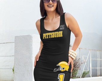 Thatxpression Fashion His & Hers Steelers Themed Home Team 