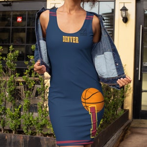 Denver nuggets jersey dress sales
