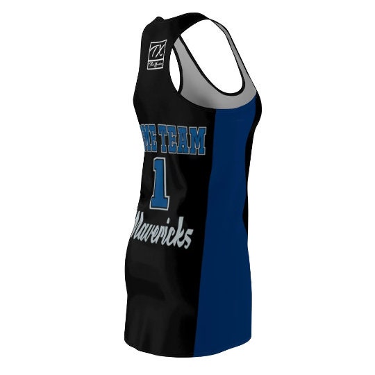 ThatXpression Fashion Mavericks Basketball Bunny Themed Dress