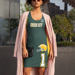 custom nfl jersey dresses Custom Upcycled Lace Jersey Dress for Super Bowl