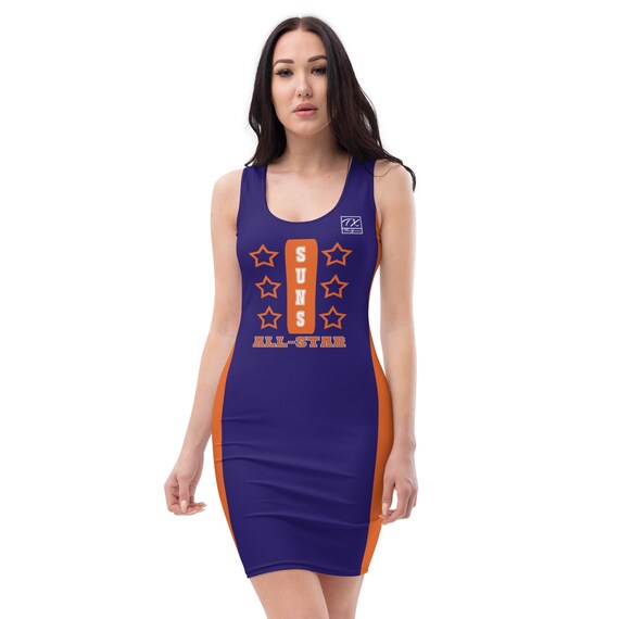 phoenix suns jersey dress Women's Mitchell & Ness Steve Nash Black Phoenix Suns 1996 Hardwood Classics Name Number Player Jersey Dress Size: Small