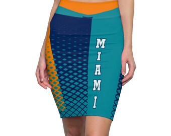 Miami Women's Pencil Skirt by ThatXpression