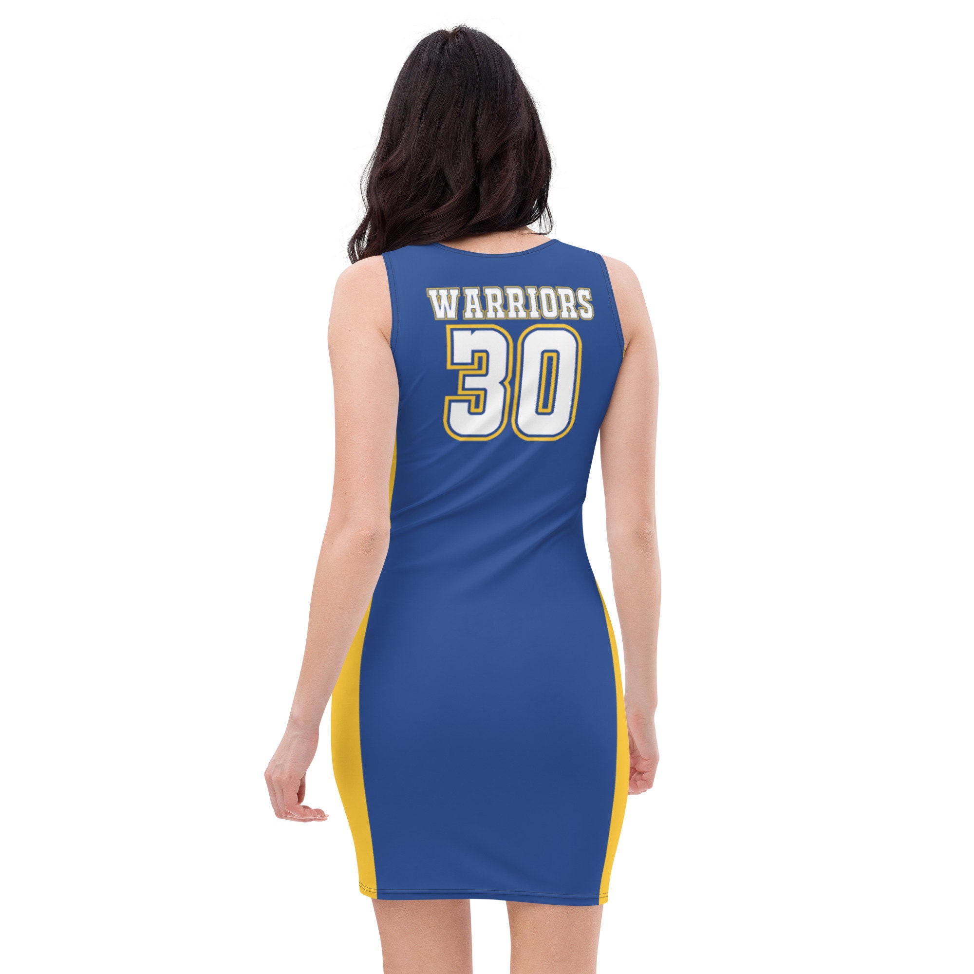 ThatXpression's Warriors Themed Curry Inspired Racerback Dress