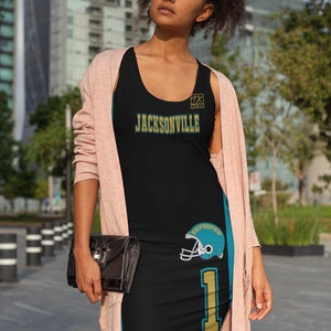 jacksonville jaguars jersey dress Jacksonville Jaguars Jersey Dress