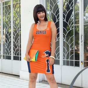 Broncos jersey dress deals