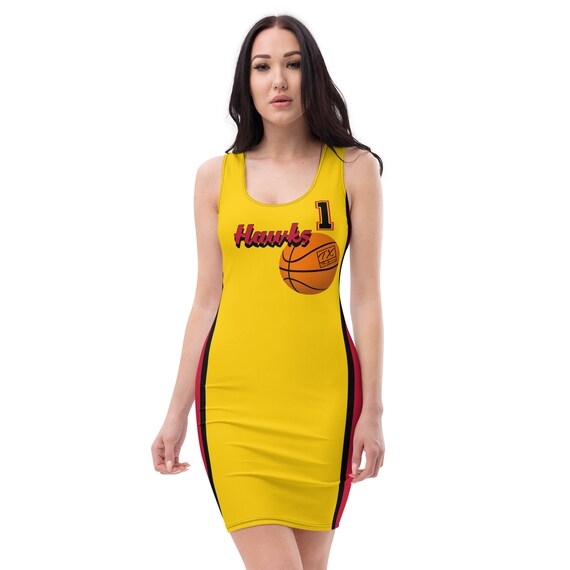 Buy Thatxpression's Forever 404 City Hawks Themed Jersey Dress Online in  India - Etsy