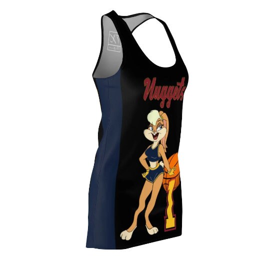 ThatXpression Fashion Nuggets Basketball Bunny Themed Dress