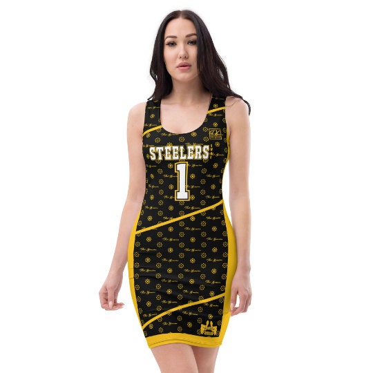 ThatXpression Fashion Steelers Swag Themed Racerback Dress
