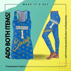 Los Angeles Chargers Jersey Dress - Etsy