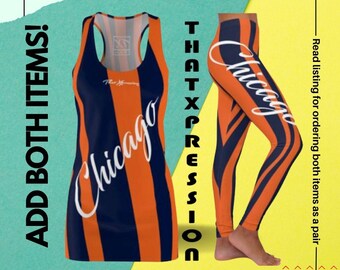 ThatXpression Fashion Chicago Leggings & Tunic Racerback