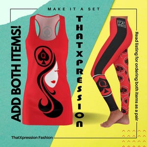 Queen Of Spades QOS Adult Hot Wife Lifestyle Party Racerback Dress