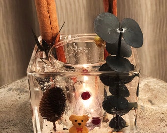 Teddy Bear Candle Gift Set