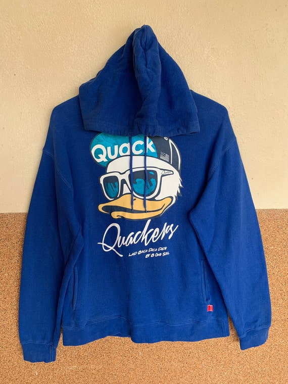 Vintage B One Soul Swag Duck Dude Big Logo Hoodie Swe Gem