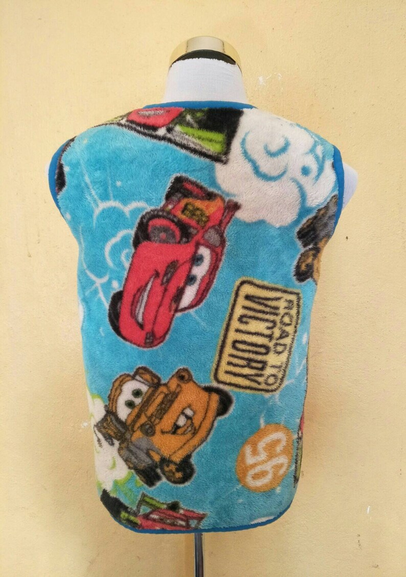 Cars Cartoon Lightning Mcqueen And Mater Larry The Cable Sleeveless