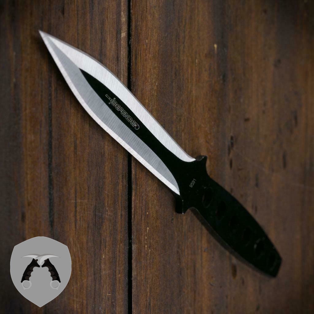 36pc Throwing Knives 6 Black 440 Stainless Knife SET Etsy