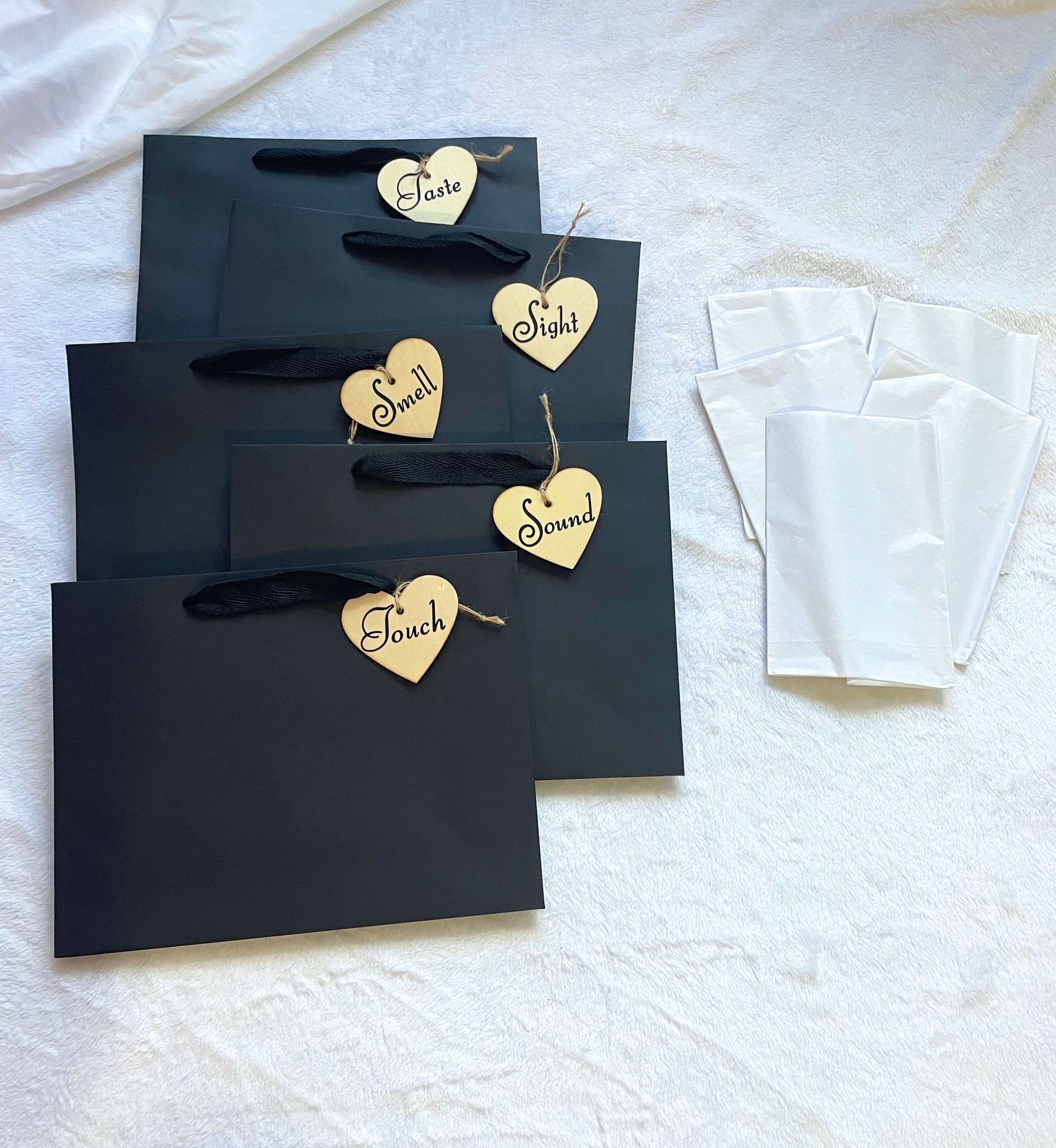 Five Senses Gift Bags by @noted.ink