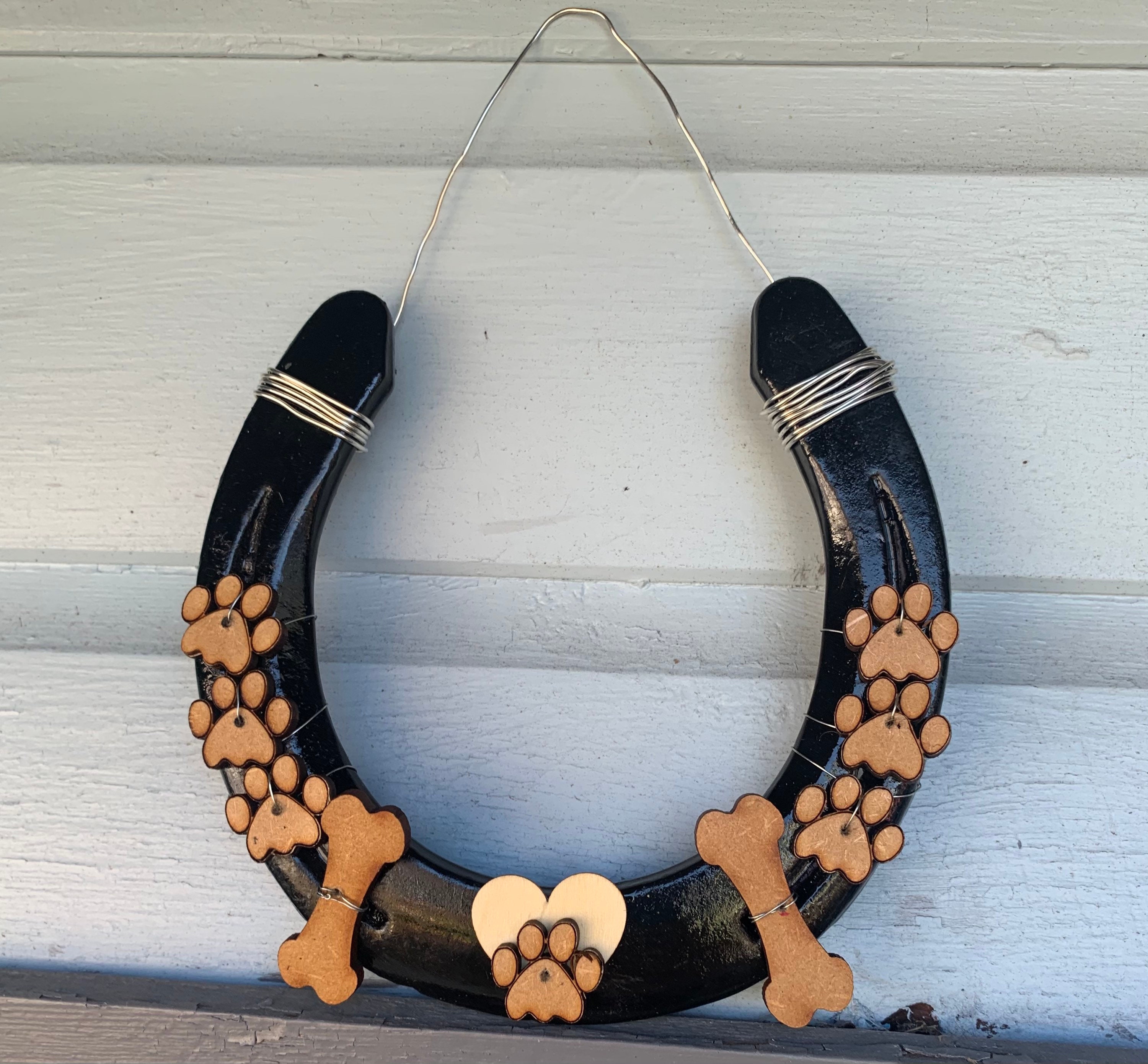 The Love of A Dog authentic horseshoe Etsy