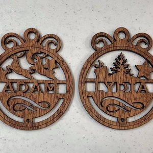Personalized Christmas Ornaments