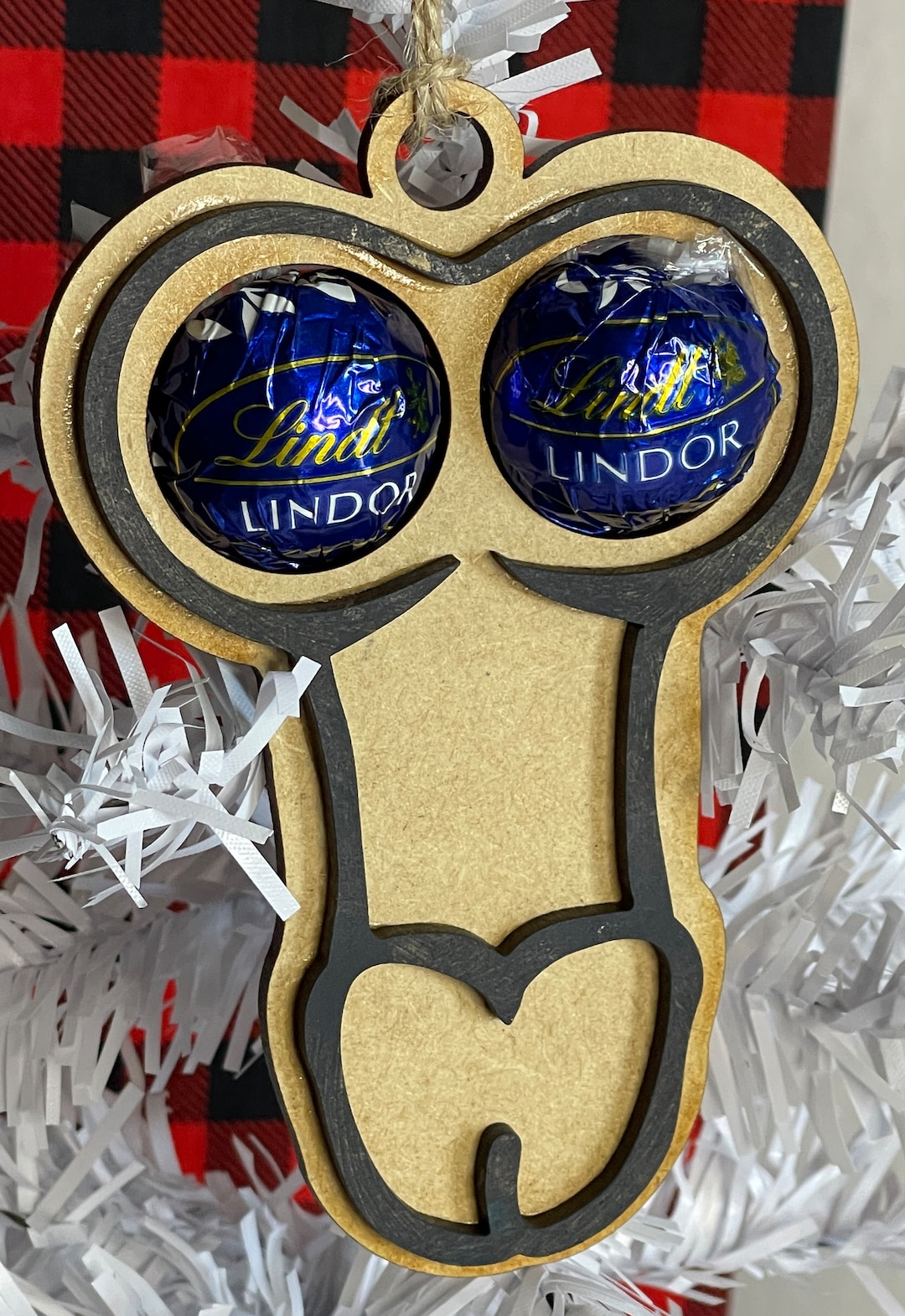 Inappropriate His Christmas Ornament, Funny/gag Gift, Gift Charm, White