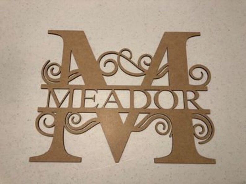 Personally Crafted Customized Monogram Signs - Etsy