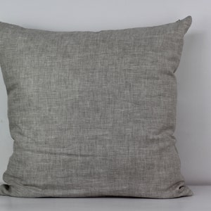 Linen 2 pillowcases natural color, Ready to ship, decorative pillowcase, Linen pillowcase, Linen Pillow Cover