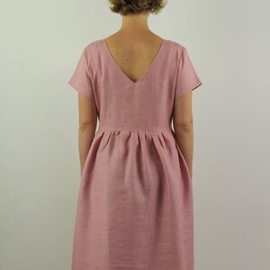 Linen dress for women/ Linen dress/ Linen women dress , linen casual dress, linen summer dress
