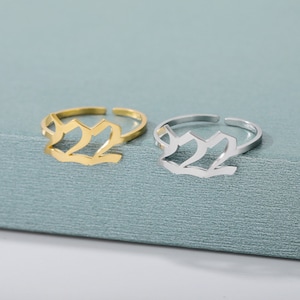 Personalized Handwrite Name Ring, Handmade Custom Name Ring, Dainty Gold Digital Ring, Delicate Ring, Christmas Gift