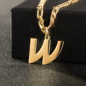 Collar inicial, collar de cartas, collar de oro, collar de nombre personalizado, collar de declaración elegante, regalos para mamá, regalo de cumpleaños para ella