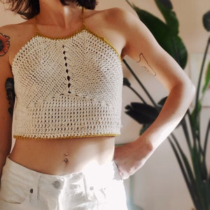 Borrowed My Gran&#39;s Washcloth Tank