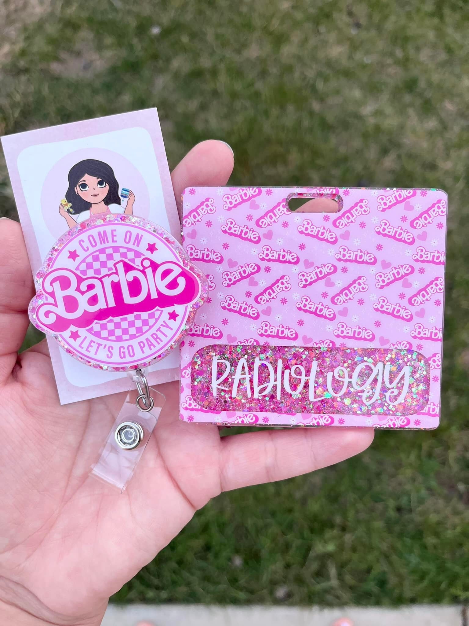 Barbie Badge Reel -  Sweden