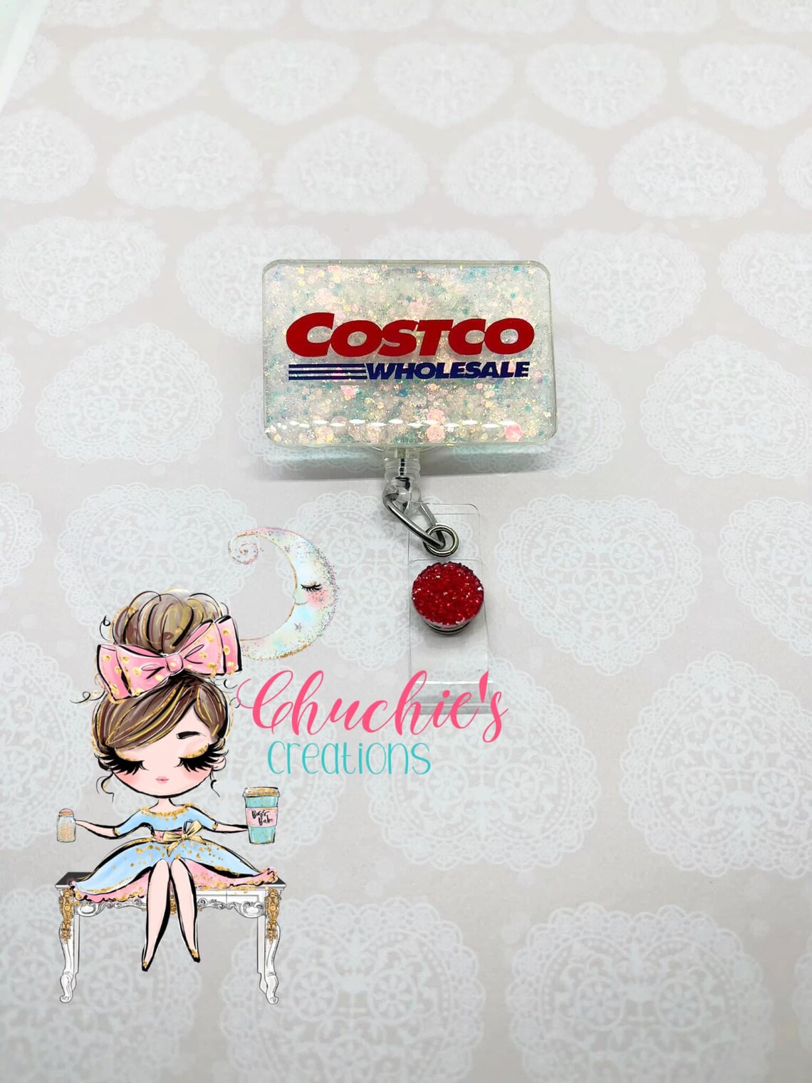 Costco Badge Reelbadge Reelsglitter Badge Etsy