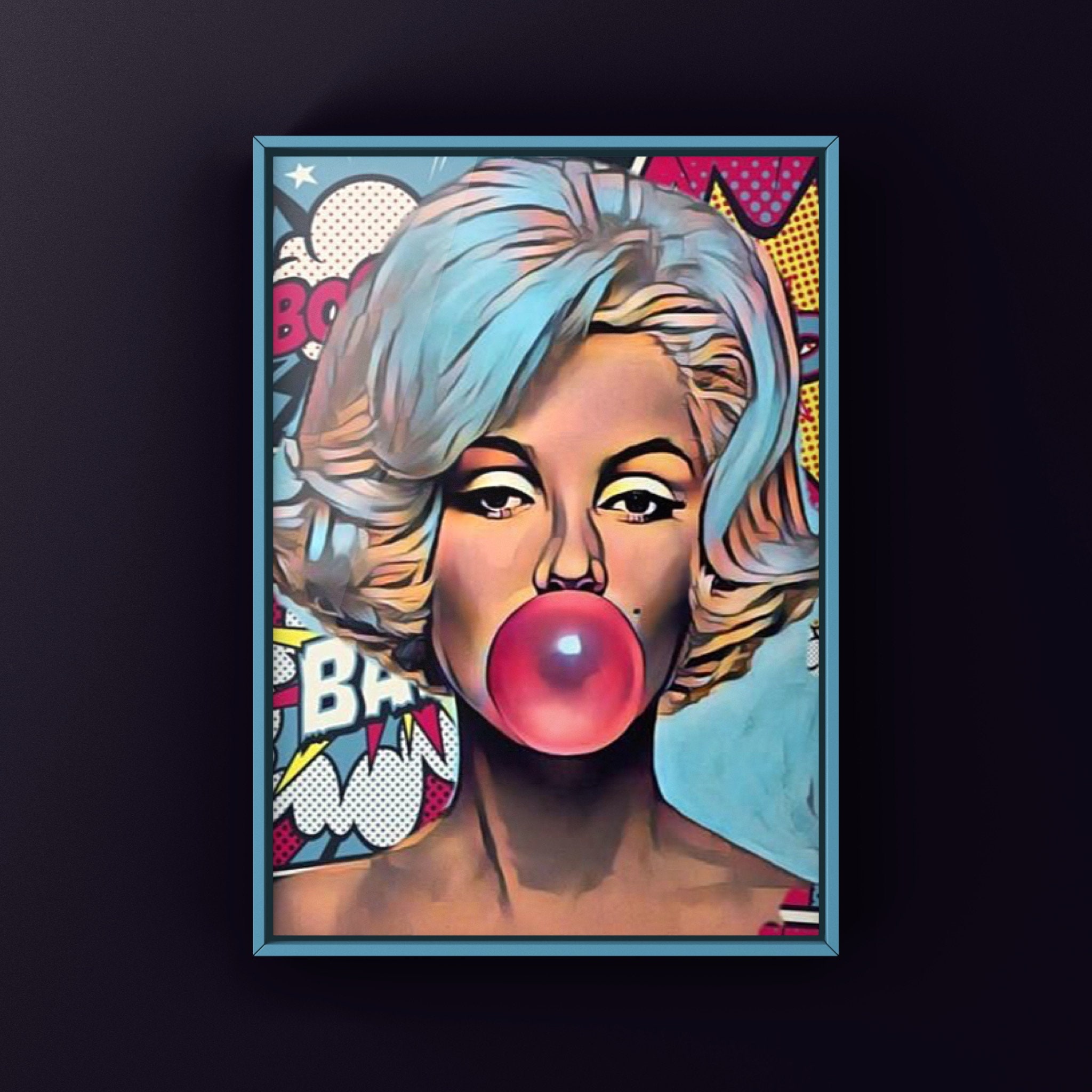 Marilyn Monroe Pop Art print wall art home decor gift size