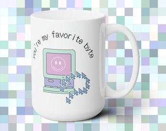 Funny Valentine Mug, Computer Programmer Gift, Nerd Anniversary Gift