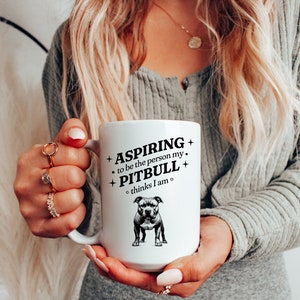 Pitbull Mom Gift, Pitbull Mama Mug, Gift for Dog Mom, Dog Lover Coffee Cup, Pitbull Parent, Dog Mom Mug, Pitbull Dad, Pitbull Animal Lover