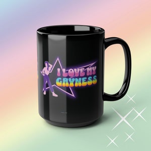 Gay Pride Mug Gift Empowering Queer Gift for Family and Friends LGBTQIA Pride Coffee Cup Mug Gayness Gift Funny Queer Lesbian Gift  Pride