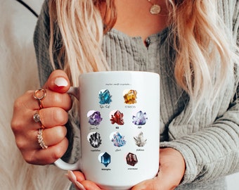 T Swift Crystals Coffee Mug, Swiftie Eras Gift