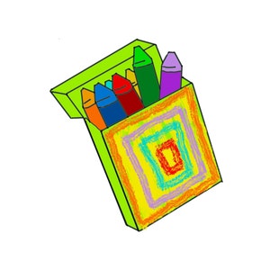 Crayon Box Cookie Cutter