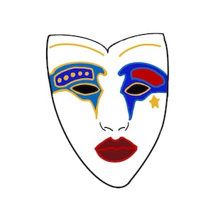 Venetian Mask Cookie Cutter