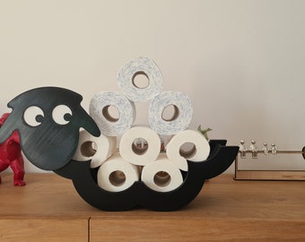 Black Sheep toilet paper holder - Black sheep