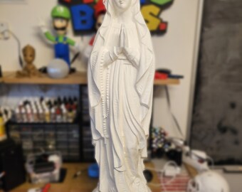 Vierge Marie couleur 80 cm - Couleur au choix