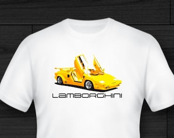 Camiseta Lamborghini Clásica para Niños
