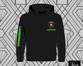 Sweat à capuche Lamborghini adulte - Aventador