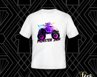 Camiseta Monster Jam para niños