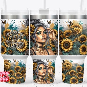 Sarcastic 40 oz tumbler wrap, mental health daily affirmations snarky funny, Sublimation design templates, 40oz png Digital download.
