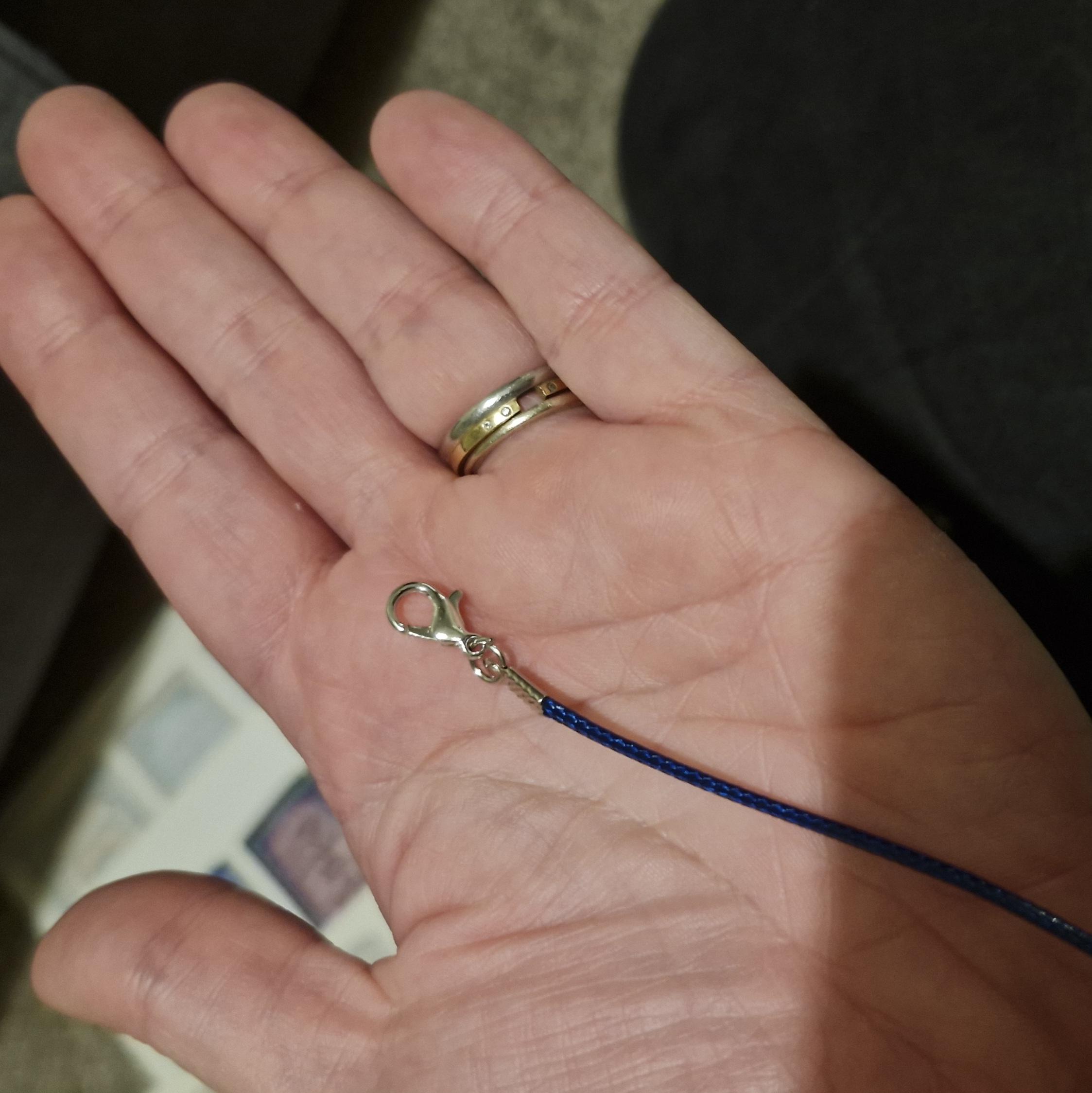 Collana Del Cordone In Pelle Catena Di Corda Cerata Nera Da 1,5 Mm La Produzione Di Gioielli, Collari A Pendente Fai Da Te Con Chiusura Di Aragosta Estensione Da 45 Cm 5 Cm - Foto 6