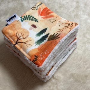 Washable cotton wipes