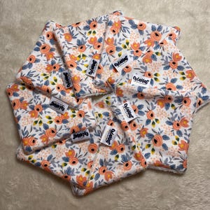 Washable cotton wipes
