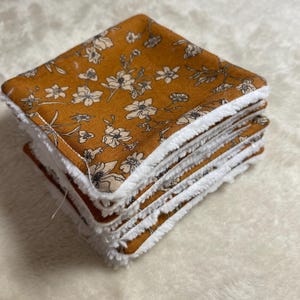 Washable cotton wipes