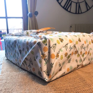 Großes Furoshiki Geschenkverpackung Bild 7