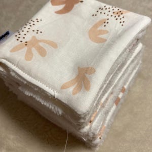 Washable cotton wipes